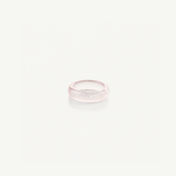 Light Pink Jade Band Ring