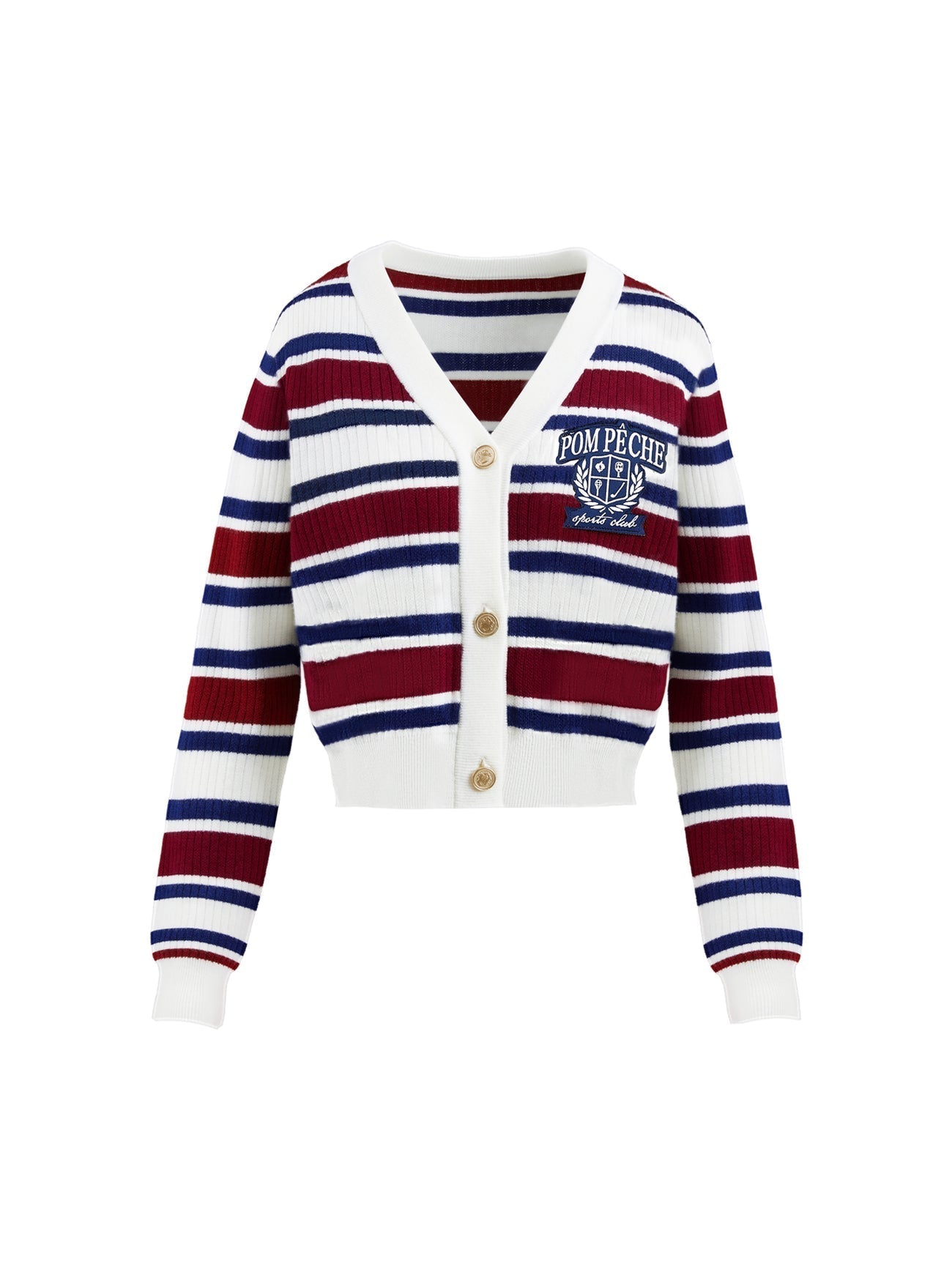 Lvy League Striped Cardigan for Tennis & Pickleball - Volaea Pickleball Attire