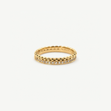 Milgrain Half Eternity Band Ring