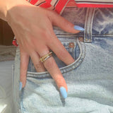 mixed metal ring