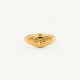 Moonface Signet Ring