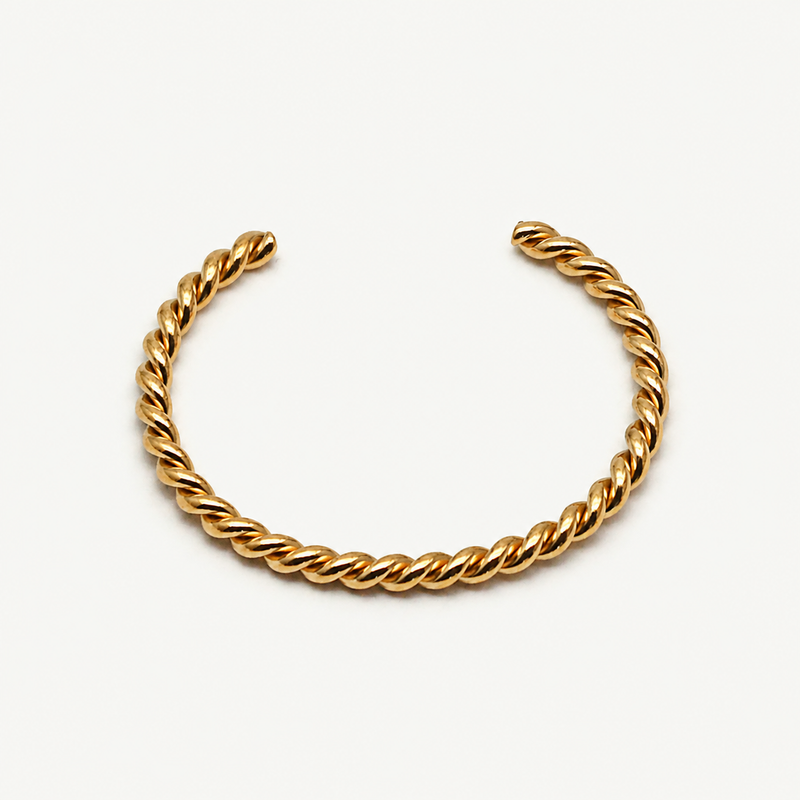 Niko Twisted Cuff Bracelet
