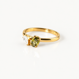 Olive Sparkle Ring