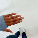 Olive Sparkle Ring