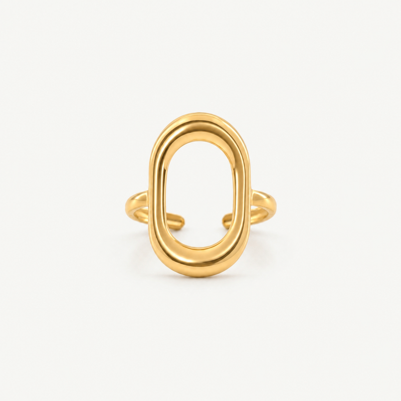 Open Oval Ring