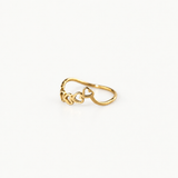 open heart ring