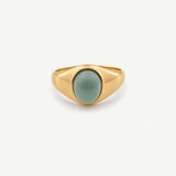 Oval Jade Ring