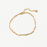 Paperclip Chain Anklet