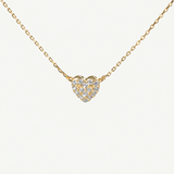 Pave Little Heart Necklace