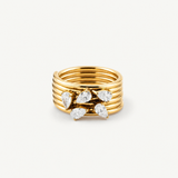 Pear Cluster Ring