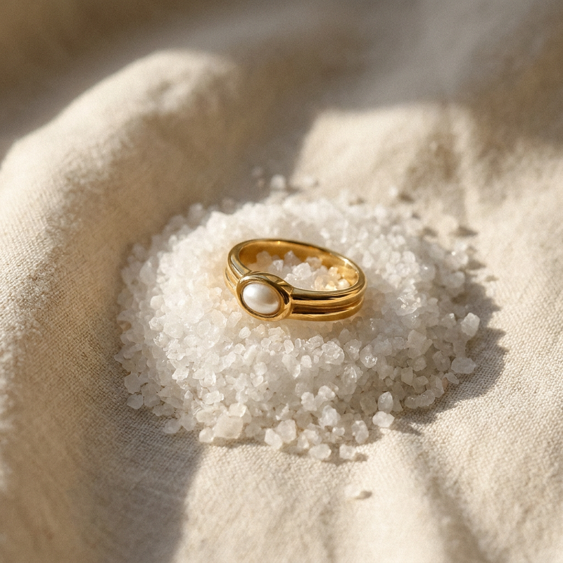 Pearl Stacker Ring
