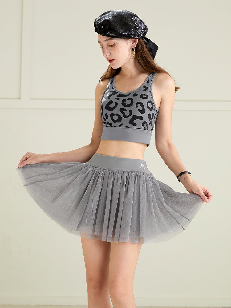 Pom Flouncy Mesh Skirt for Tennis - Volaea Pickleball Attire