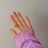 ring wave gold