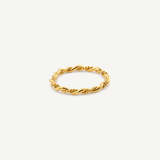 Dainty Rope Twist Ring