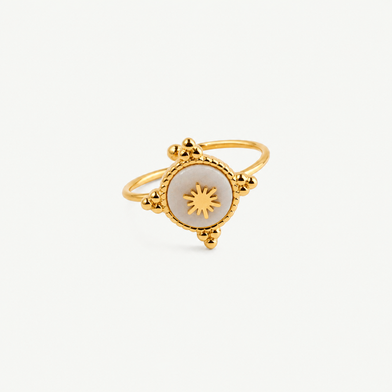 Dainty Starburst Ring