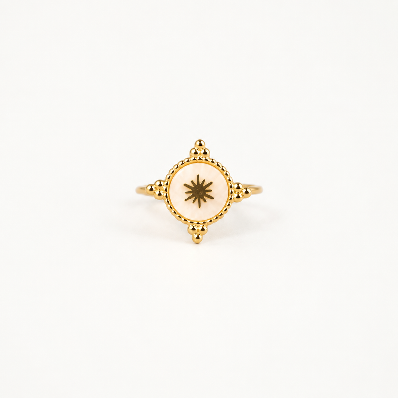 Dainty Starburst Ring