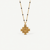 Saint Benedict Medal Necklace - Waterproof Gold Plated
