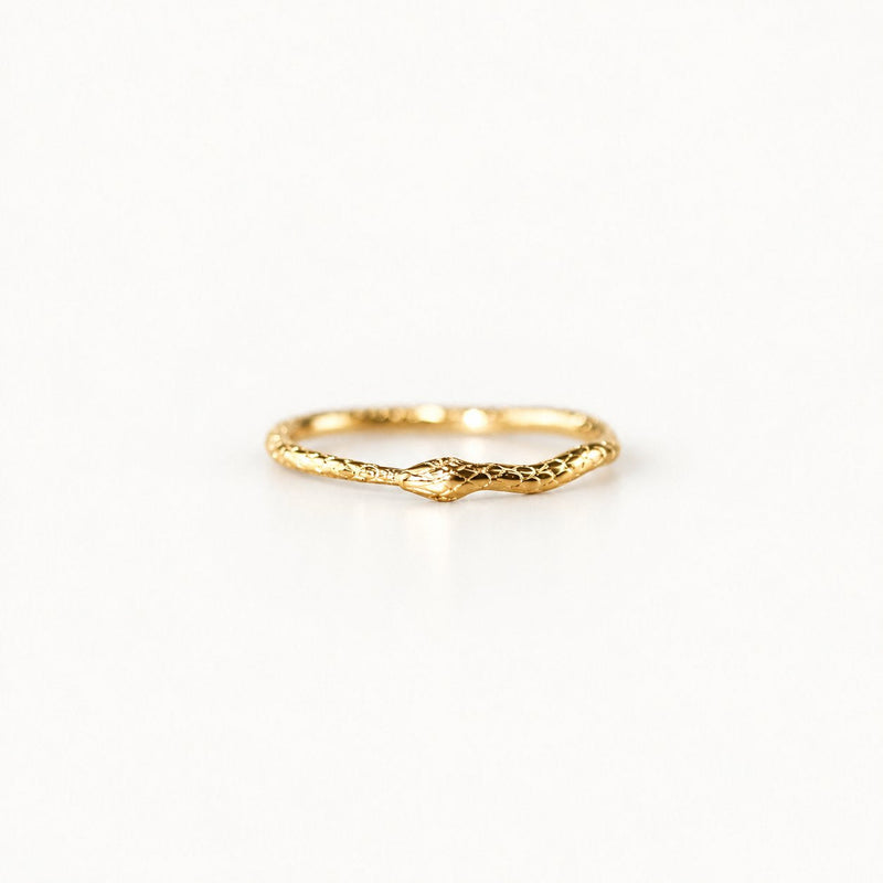 Little Snake Textured Ring