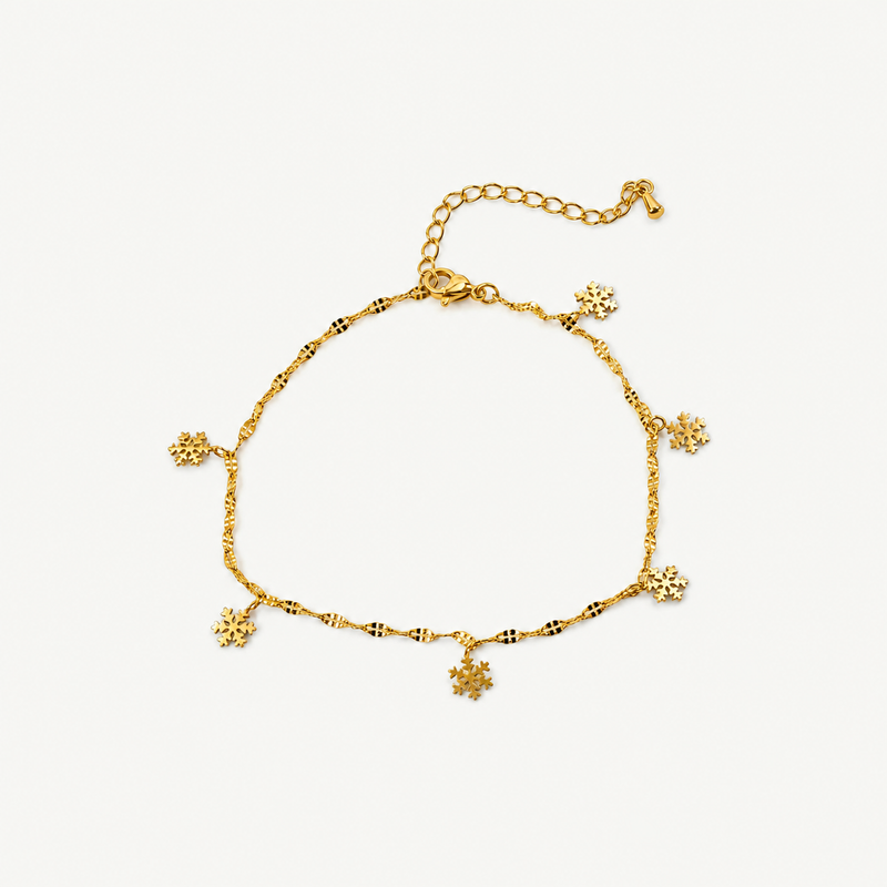 Snowflake Anklet