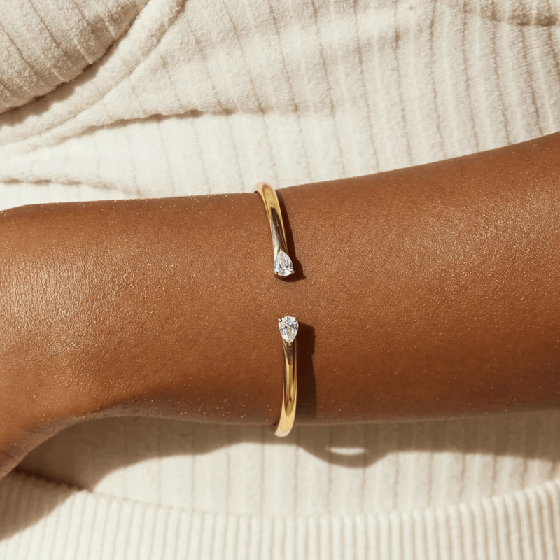 Tearlight Design Cuff Bracelet