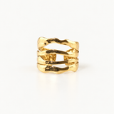 statement ring gold