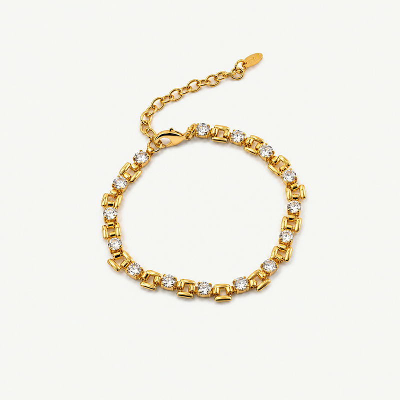 Stella Chain Bracelet – 18k Gold Plated Bracelet