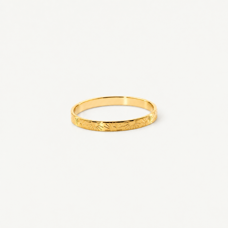 Sun Band Ring