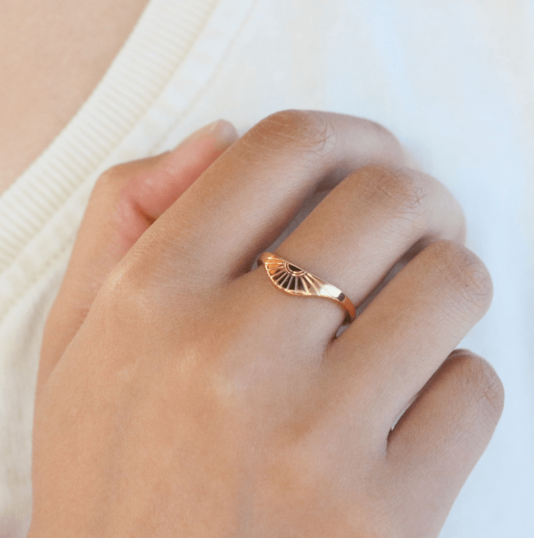 Sunrise Arc Ring