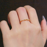 textured snake ring