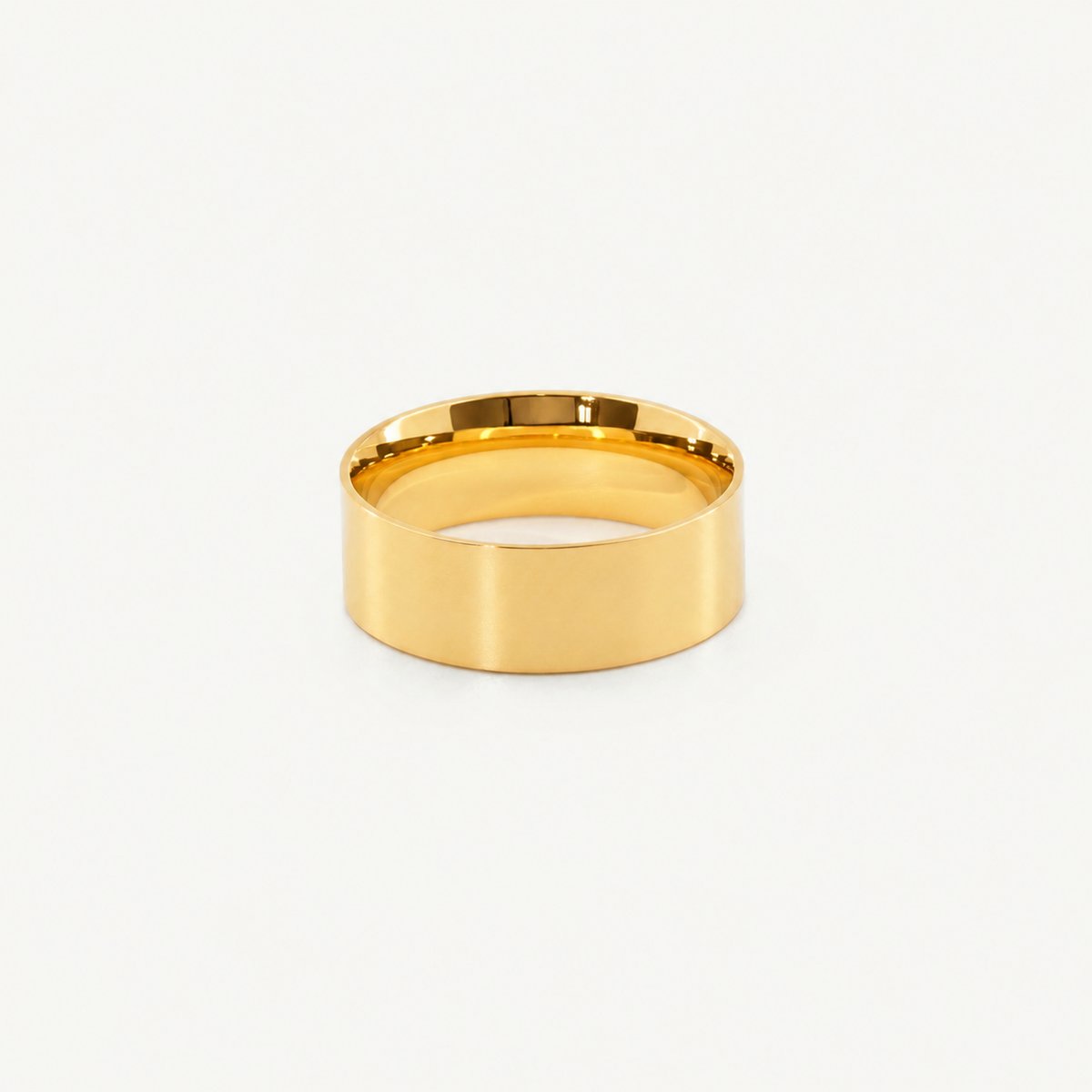 The Band Ring – Stackable Gold-Plated Ring