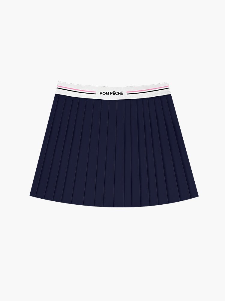 The Classic Pleated Logo - Band Tennis Skort - Volaea Pickleball Attire