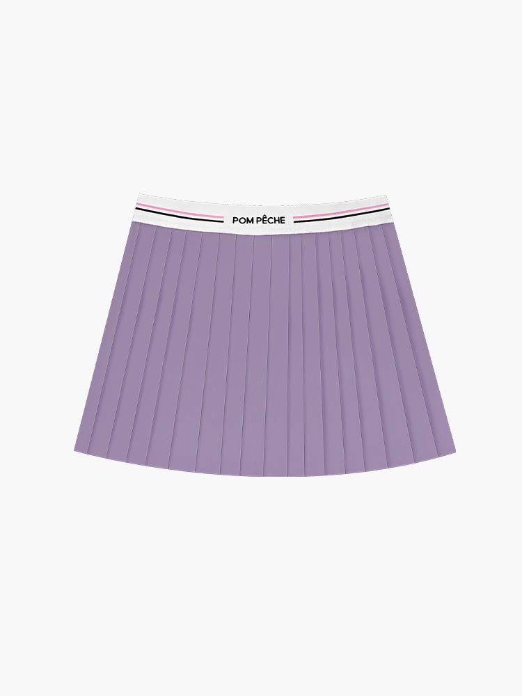 The Classic Pleated Logo - Band Tennis Skort - Volaea Pickleball Attire
