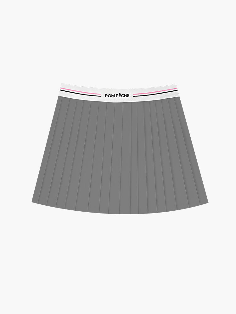 The Classic Pleated Logo - Band Tennis Skort - Volaea Pickleball Attire