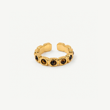 Tiger's Eye Band Ring