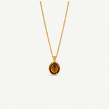Tiger's Eye Pendant Necklace