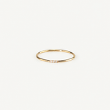 Tiny CZ Stacker Ring