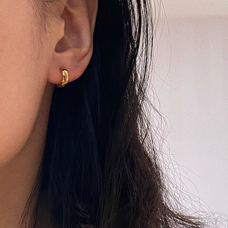 Small Chunky Hoops