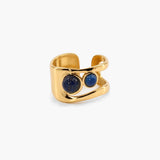 Lapis Lazuli Cuff Ring