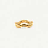 Waveform Band Ring